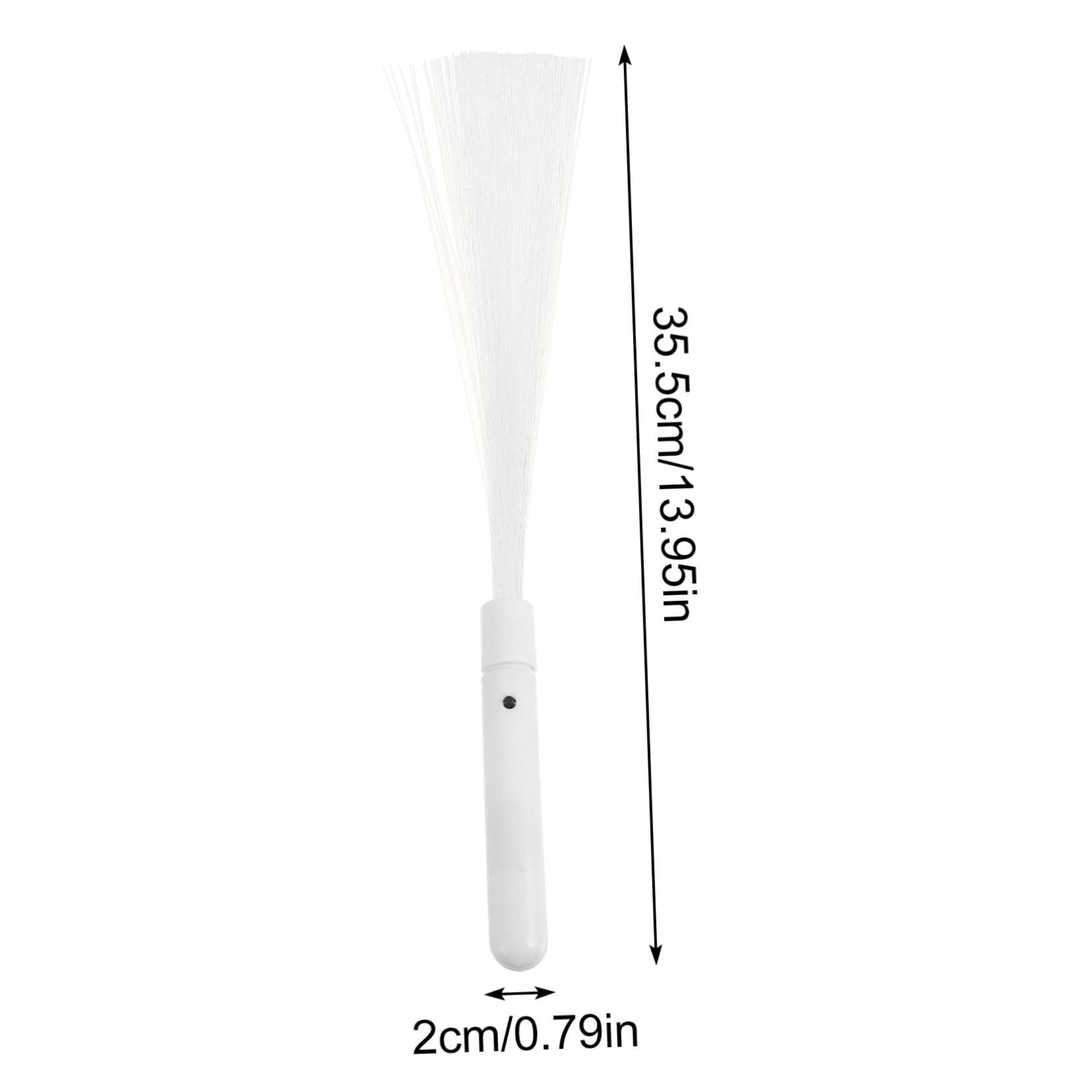 POPETPOP Fiber Optic Stick Glow Wand 12 Pcs Led Glow Sticks Bulk for Parties Events Boys and Girls Christmas Birthday Carnival