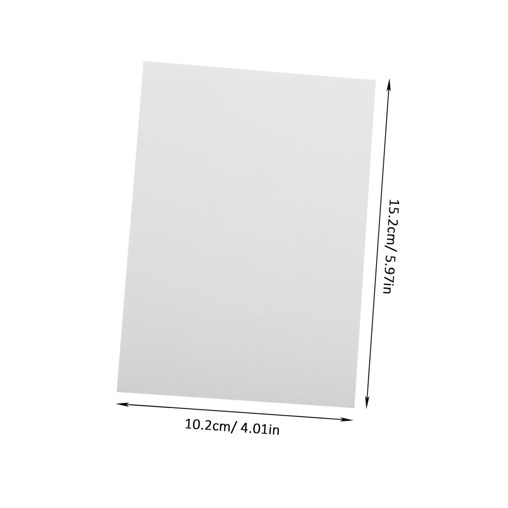 WOONEKY 100hojas Papel Fotográfico Satinado Para Impresora Folletos y Manualidades