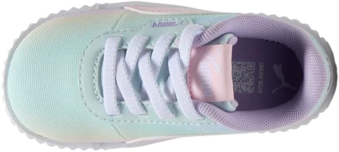 PUMA Toddler Girls Carina 3.0 Sweet Treat Ac Lace Up Sneakers Shoes Casual - Green - Image 4