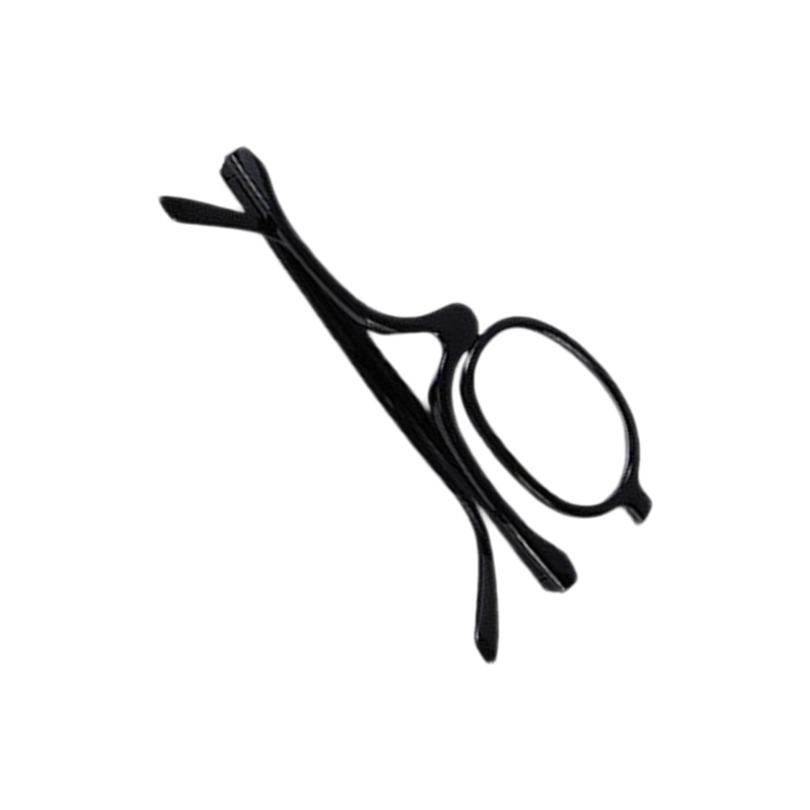 LOOM TREE Single Lens Makeup Reading Glasses 180 Rotatable Lens Fashion Foldable 200 Degrees Black| Vision Care | Reading Glasses (B0CB6M5S18) Amazon Price History, Amazon Price Tracker