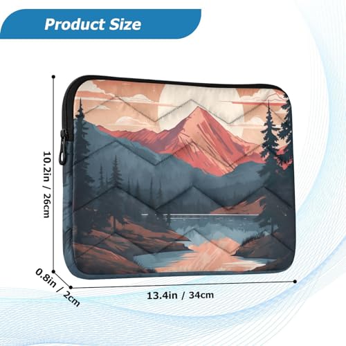 Funda para laptop de 13-14 pulgadas impermeable miniatura 3