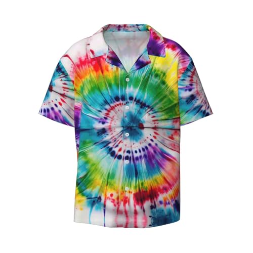 Chemise imprimé hippie homme coupe classique finie la rigidité avec ce haut boutonné