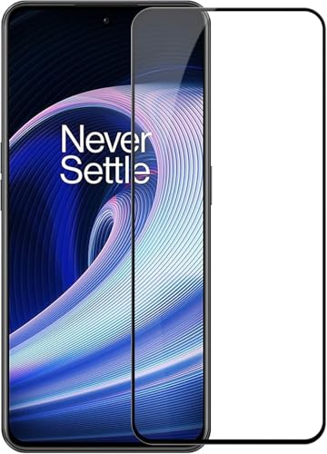 Image of QsmQam Advanced Tempered Glass Compatible with OnePlus 13R with Anti-Explosion 9H Hardness Edge-To-Edge Protector Coverage Screen Guard