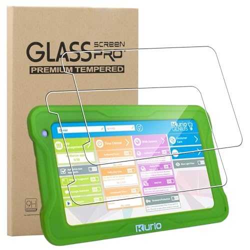 GEJEFA Protector de Pantalla para Tablette Enfant Kurio Gulli Connect 4 7 Pulgadas, 2 Pack 9H Dureza...