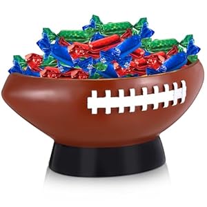 1 Pcs Football Snack Bowls Reusable...