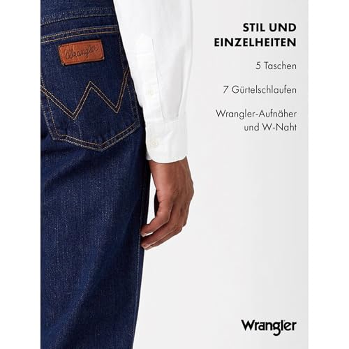 WRANGLER - Jeans Herren - Authentic Straight Fit - Texas - Darkstone – Ansicht 5