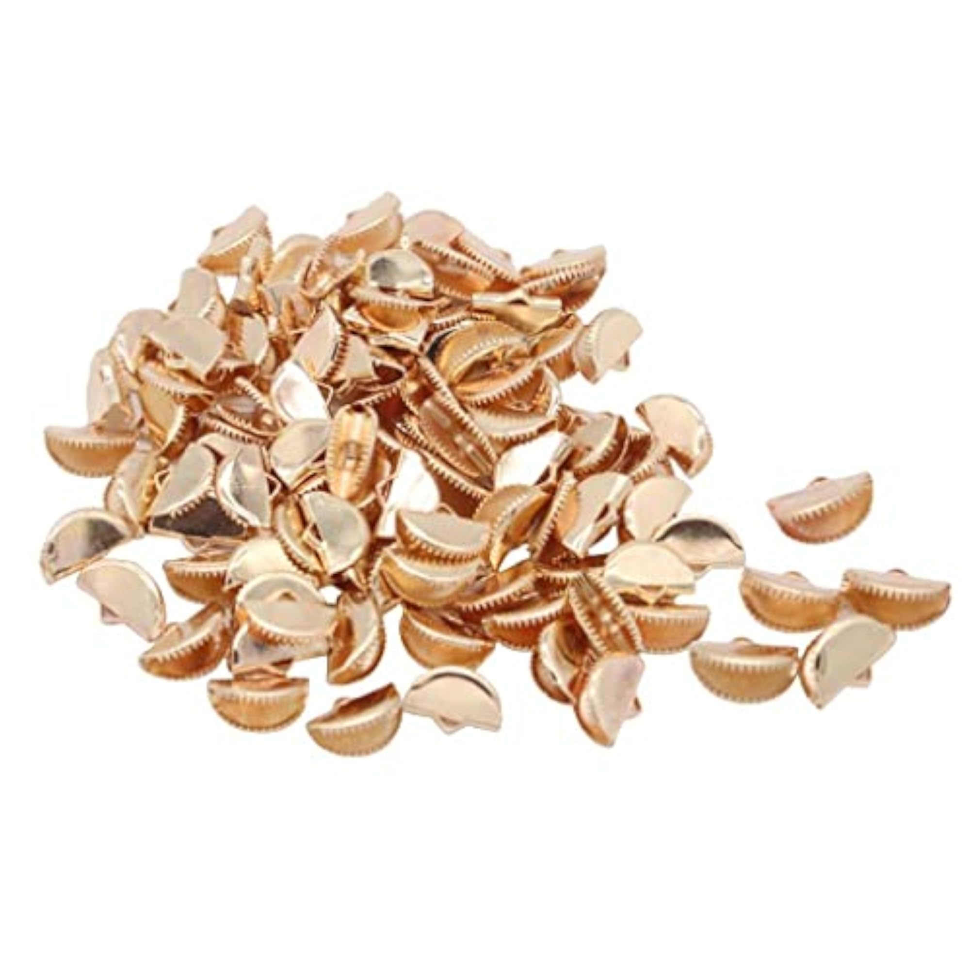 100Pcs Gold Jewelry Clasp Hooks for DIY Necklace Cord