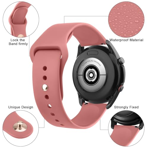 Image of Tobfit Straps for Amazfit Bip /Bip 3 /Bip 3 Pro /Bip /Bip U /Bip U Pro Watch Strap, 20mm Silicone Breathable Replacement Strap for Amazfit GTR 42mm / GTS 2 Mini /2 /2e /3 /4 /4 Mini
