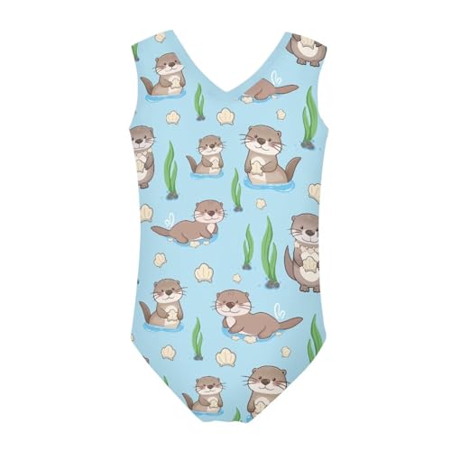Image of Girls Swimsuit 1 Piece Beach Sport Bathing Suits, Kids Swimwear