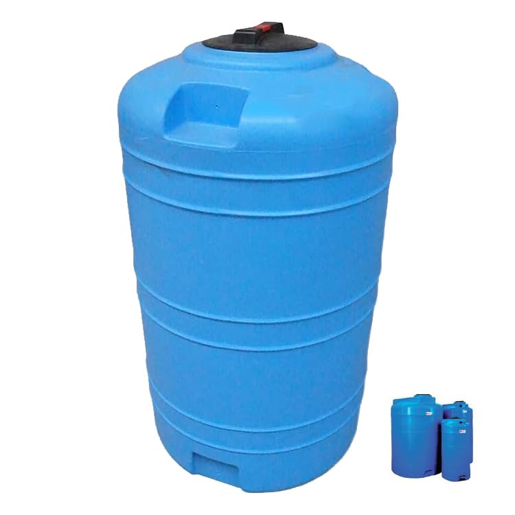 Suinga Depósito Agua Potable Alimentario 2000 Litros | Cisterna de Agua Potable | Depósito Vertical Exterior de Polietileno Alimentario
