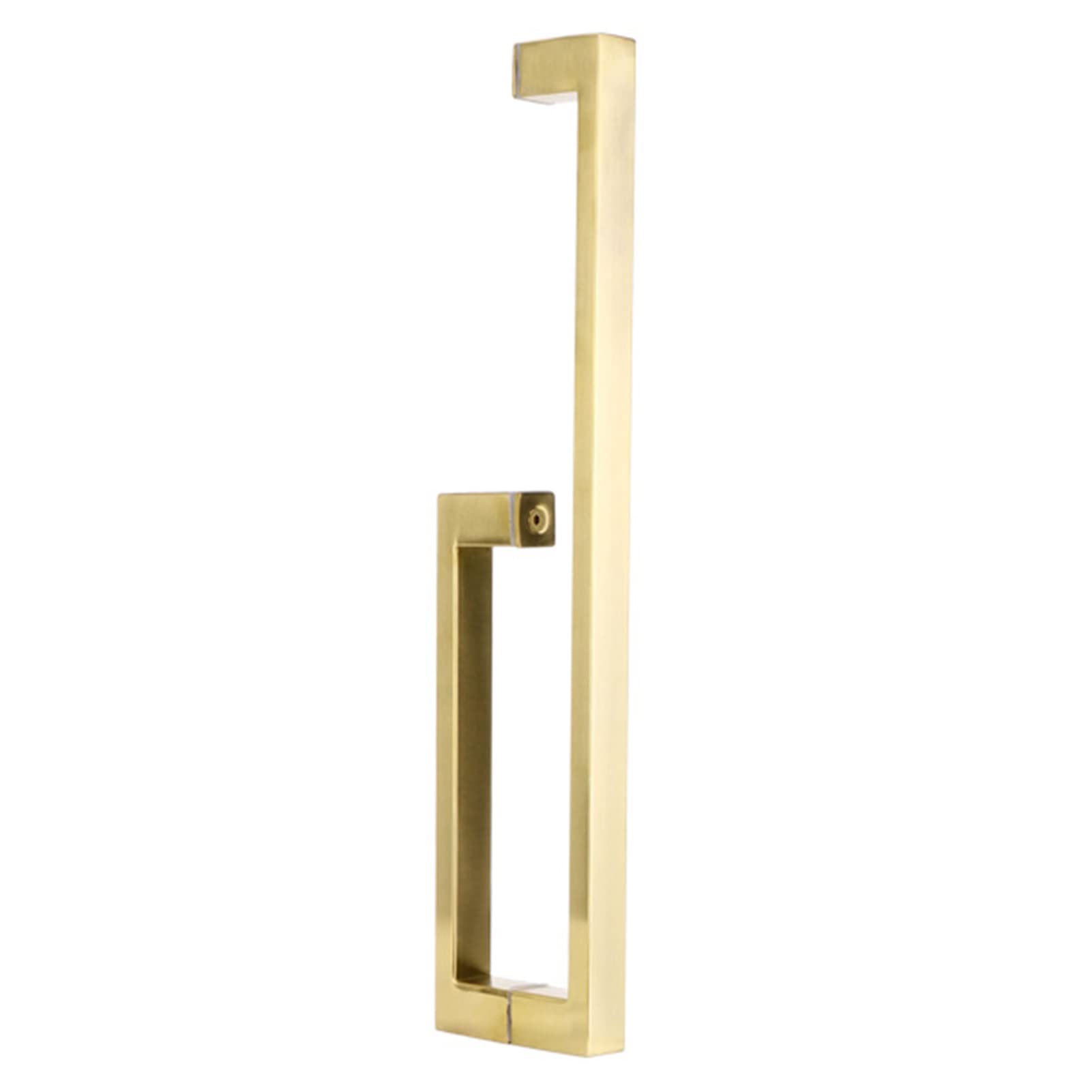 Poignée de porte facile à installer en acier inoxydable or pour changer de style
