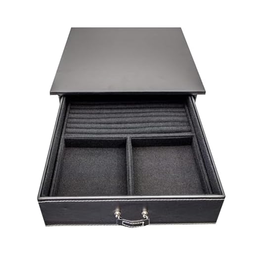 Liberty Safe - 11.5" Velvet Jewelry Drawer Organizer for Gun Safes - Fits Safe Models 30+ and Safes 36"+ Wide