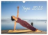 Yoga (Wandkalender 2023 DIN A4 quer), Calvendo Monatskalender