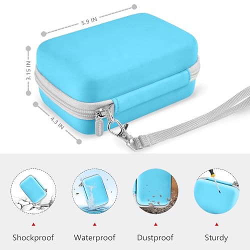 Funda rígida EVA para cámara Kodak Printomatic azul miniatura 2