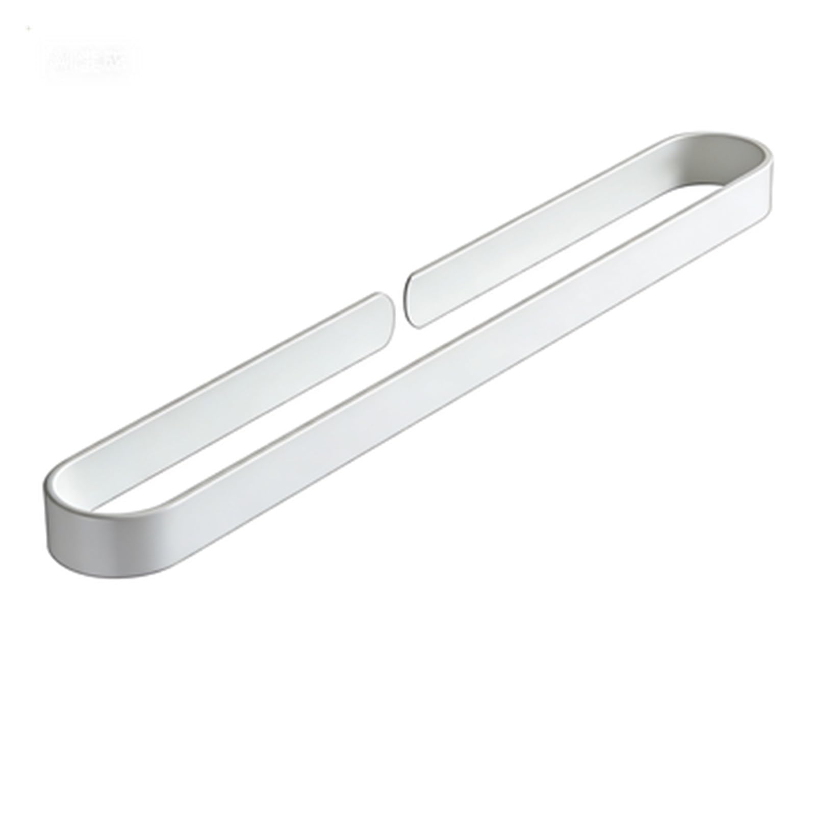 1pc Towel Rack - Aluminum Wall Bar, Self-Adhesive Holder For Bathroom Decor Organization(White 30cm)