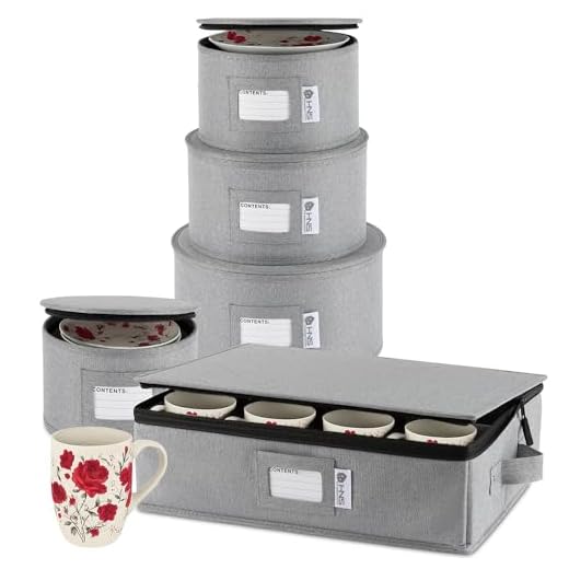 Can you bring crockery on a flight in hand luggage Sturdy China Storage Container Set