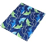 GALPADA Capa de Poliéster Pongee Diseño de Ballena, Gancho Colgante, Ligera y Moderna para Peluquería en Casa o Salón