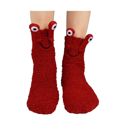 Image of Benefeet Sox Womens Girls Fuzzy Socks with Grips Soft Fluffy Slipper Socks Cute Cozy Winter Socks Christmas Halloween Gifts