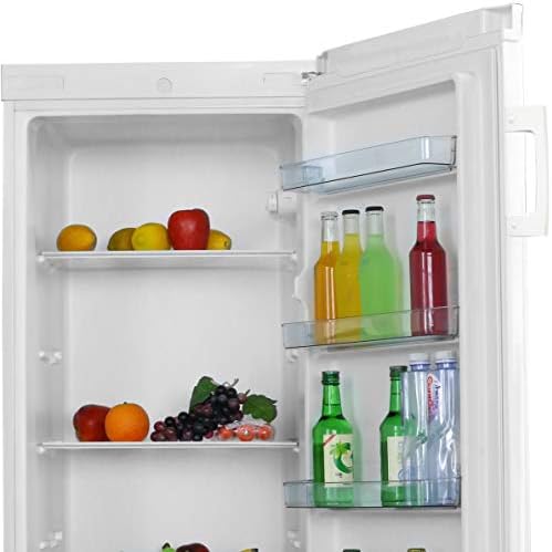 Cookology CTFR235WH Tall Freestanding Larder Fridge in white | 55x142cm, Metal Back
