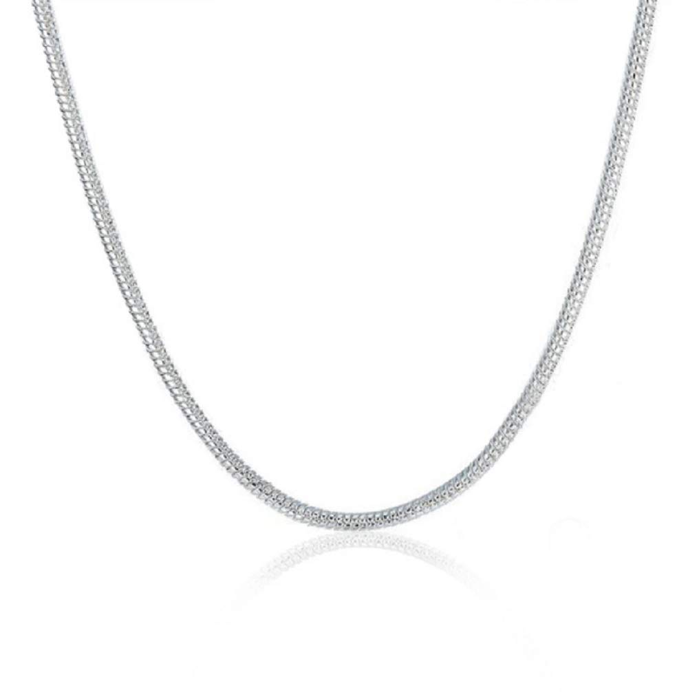 calee× D.O.D SILVER SNAKE PIERCE Amazon.com: Lzz 2MM Snake Chain Europe and America Selling Silver