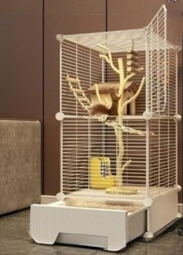 Heuitgs ペット用尿パッド 大サイズ 自由裁剪可能 防水防漏 全体洗浄対応? 防滑隔音保暖 床暖房適用 中大型犬猫用 家庭用ペットカーペット (B,2階37*37*90CM)