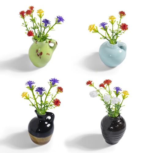 Rhinocats Ceramic Vases