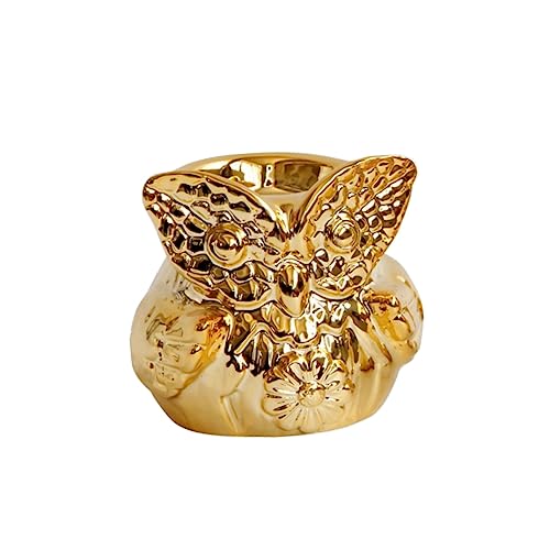 Amosfun Magnifique Photophore Hibou Coupes Parfumées Accessoire Décoratif pour Le Salon