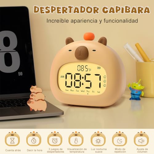 La mejor comparación de Despertadores electrónicos Top 5. 20 Imagen adicional