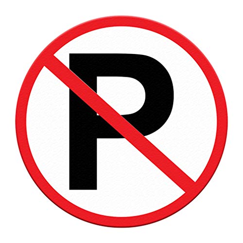 Autocollants de sol No Parking pour libérer l'accès de votre garage privé