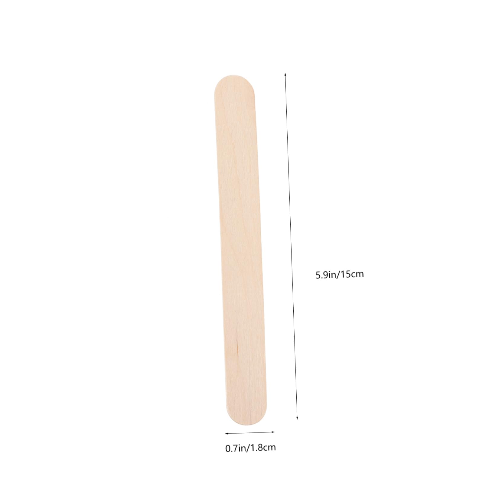 PERSELOSO 300Pcs Colored Ice Cream Sticks for DIY Crafts Popsicle Making Sticks for Creative Projects and Fun Activities