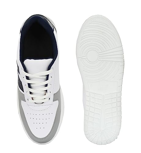Image of MACTREE Men's Black Polyurethane (PU) Sneakers