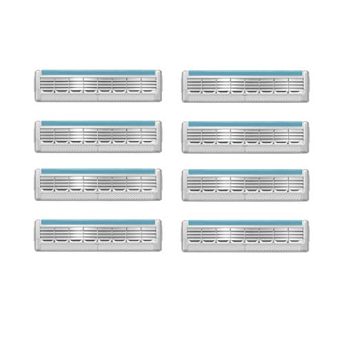 Wilkinson Sword Quattro Titanium Sensitive Rasierklingen für Herren Rasierer, 8 St - Image 3