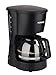 Korona 12011 Ekspres do kawy | czarny | Ekspres do kawy z filtrem na 5 filiżanek kawy | ze szklanym dzbankiem | do singli i małych gospodarstw domowych
