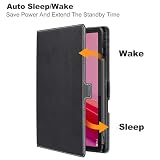 Derwere Etui na tablet Lenovo Tab M11 z uchwytem na długopis, ultracienkie magnetyczne etui na tablet do Lenovo Tab M11 11 cali, czarne
