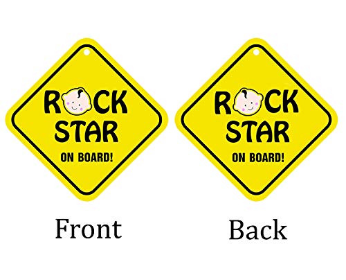 Image of Billy Bum Baby On Board (Rock Star)