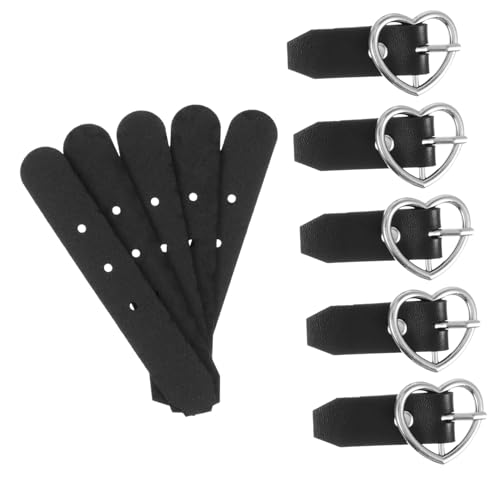 Beatifufu Hebillas De Adorno De Forma De Corazón Para Falda Plisada Hebillas De Moda Para Accesorios De Vestuario