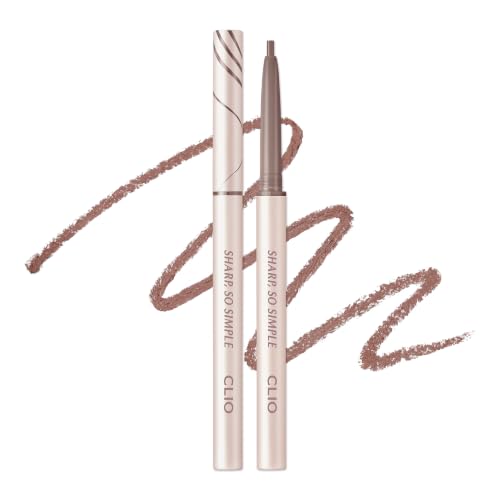 Image of CLIO Sharp So Simple Waterproof Pencil Liner, 2mm Ultra Slim Precision Tip, Smooth Tug Free, Smudge Resistant Long Wear Formula, Clean Eye Definition, Easy Control For Daily Makeup (013 Roasted Pink)