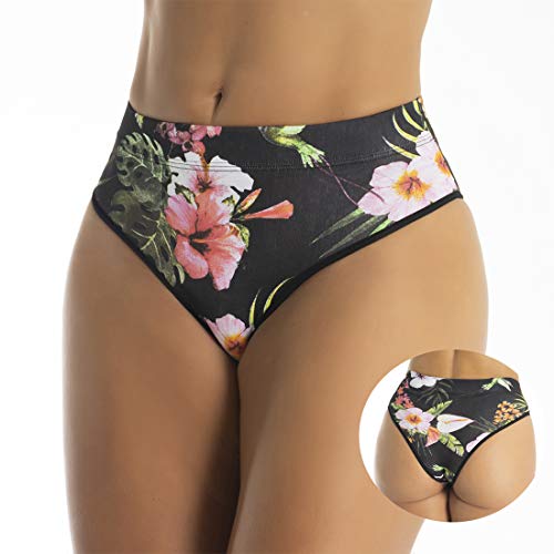 Kit com 10 Calcinhas Cintura Alta Ajuda a Segurar a Barriga