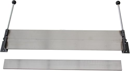 Miniatura 9 de KAKA W-2418 - Freno de mano de chapa metálica de 24 pulgadas, freno de flexión de chapa sólida, capacidad de acero suave de calibre 18