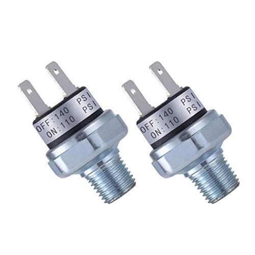 Air Pressure Switch 110-140 PSI Pressure Switch 1 4 -18 NPT 24V 12V Pressure Switch Air Compressor Pressure Switch 110 PSI Pressure Switch DC Pressure Switch