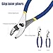 7-Piece Pliers Set - Groove Joint, Slip Joint, Diagonal, Linesman, Long Nose & Mini Long Nose Pliers for DIY & Home Use