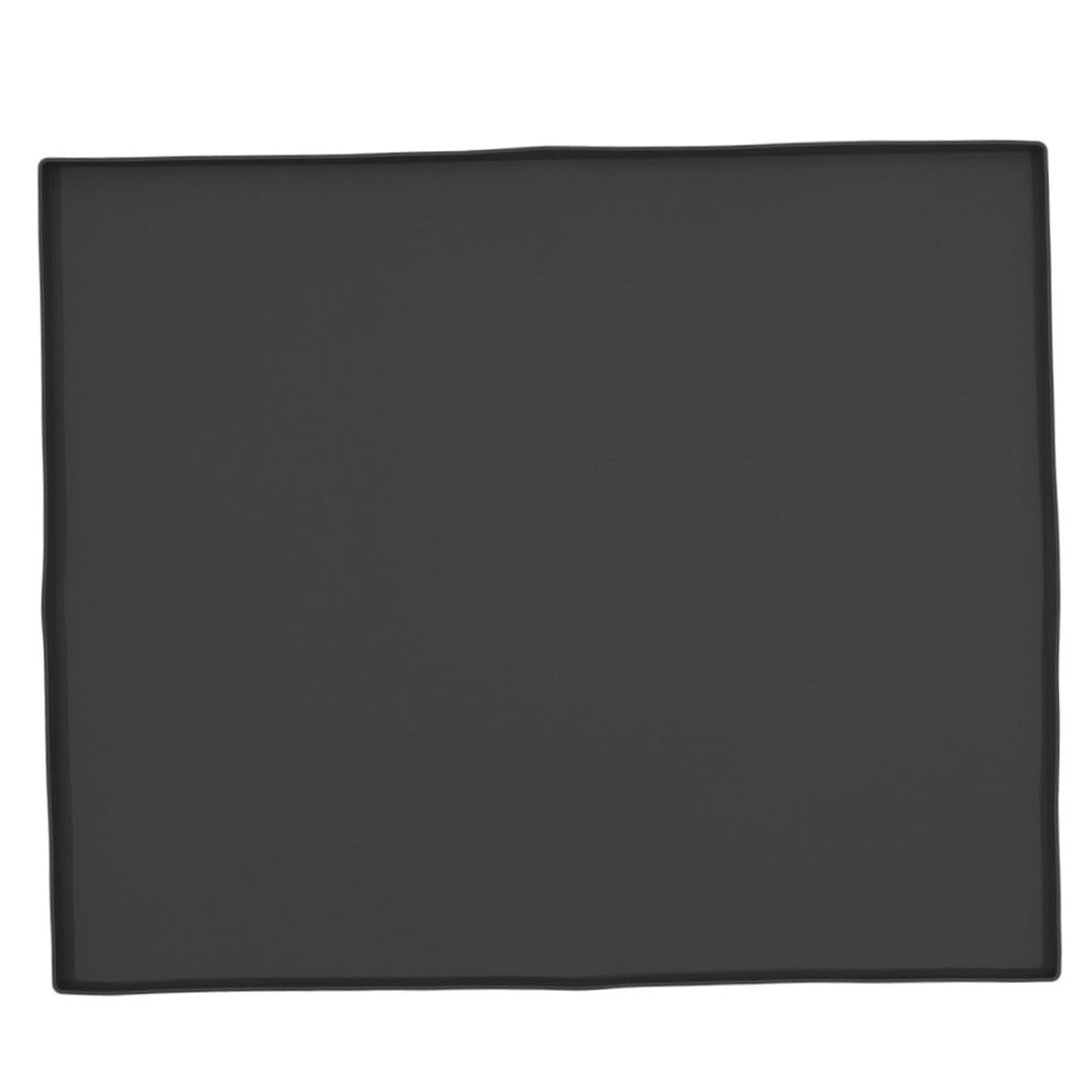 Schutzmatte für Waschmaschine und Trockner, Silikon, Schwarz 650x600 MM