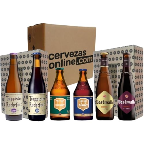 Pack combo degustación 6 cervezas Trapenses Belgas