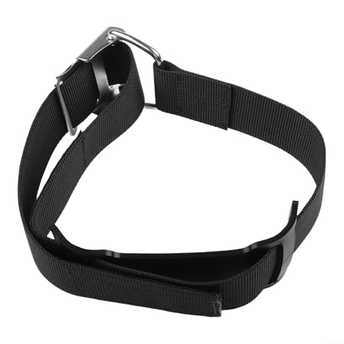 Diving Tank Strap with Stainless Steel Cam Lock Buckle for 12L Cylinder with Thick Nylon Strap to Prevent Slipping and Safety