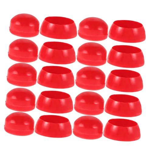 KICHOUSE Playground Equipment Parts 10pack Plastic Cap for Nut Plastic Bolt Protective Covers Covers for Boys and Girls