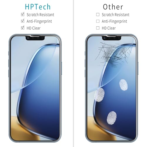 Image of 2+2 Pack Screen Protector for iPhone 13 6.1 Inch Tempered Glass