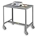 Mobile Steel Top Machine Table - 24 x 36 x 36