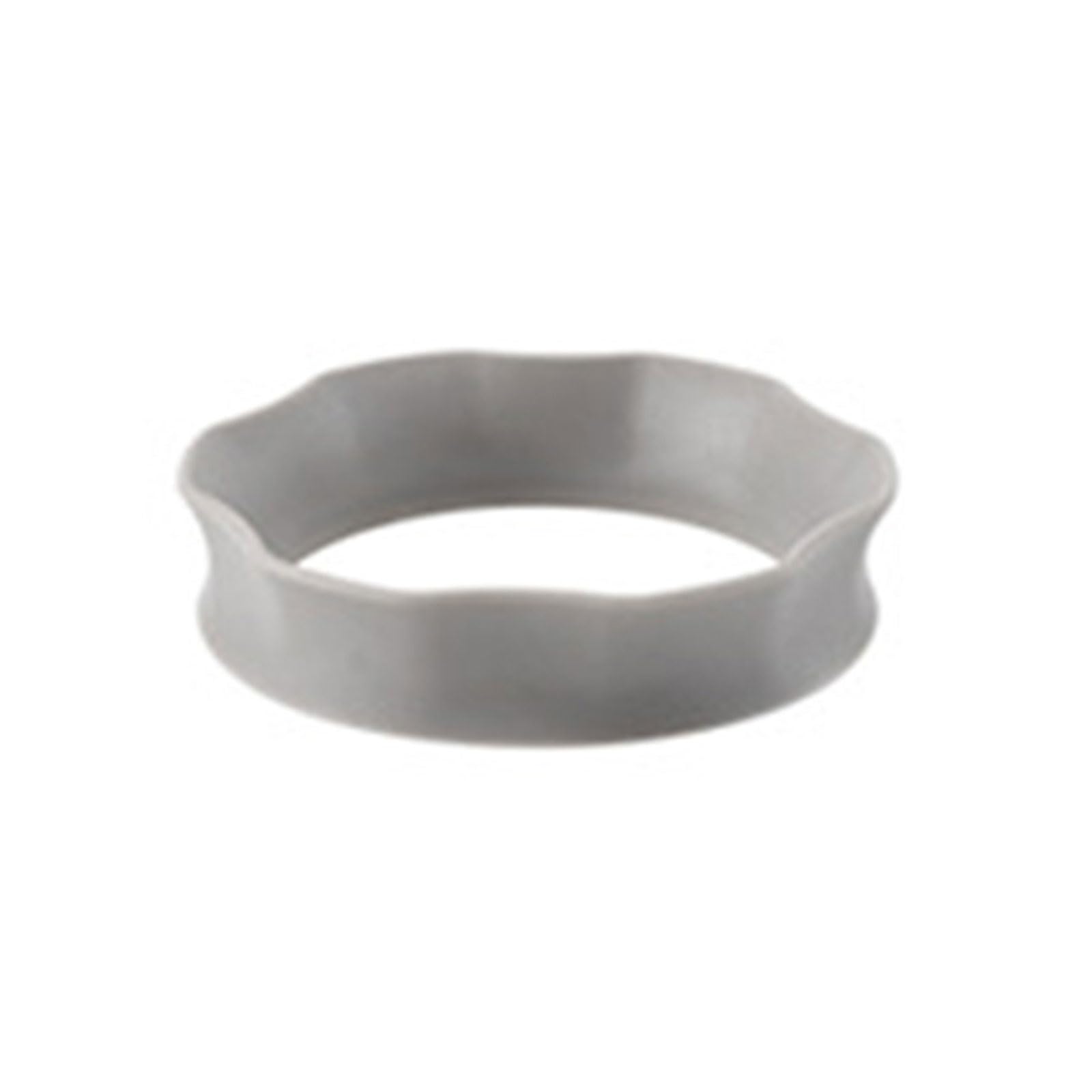 Mekalero Kitchen Coffee Powder Receiving Dosing Rings Rotatable Loop Fit for 58mm Portafilter Coffee Machine Funnel Espresso Tool Efficient Powder Usage