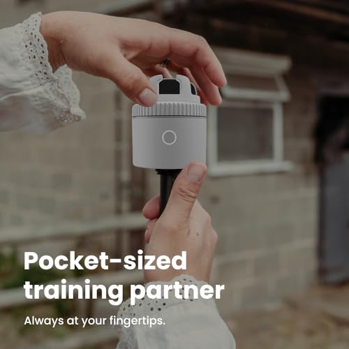 Image of Pivo Equestrian Pod Auto Tracking Phone Holder, Face, Body & Horse Tracker, 360 Rotation, 6 Speed, Stand for Video Recording with Remote Control (White)