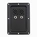 Seismic Audio - Pair of Jack Plates with Dual Speakon and Dual 1/4